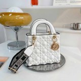 Daily Simplicity Letter Solid Patchwork Bags