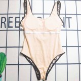 Sexy Letter Backless Swimwears