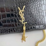 Simplicity Letter Tassel Chains Bags