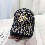 Casual Street Letter Embroidered Patchwork Hat