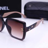 Casual Simplicity Letter Patchwork Sunglasses