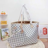 Casual Simplicity Plaid Patchwork Bags