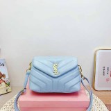 Casual Simplicity Letter Tassel Chains Zipper Bags