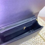 Casual Simplicity Letter Patchwork Zipper Bags