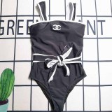 Sexy Simplicity Letter With Belt Swimwears