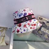 Casual Street Floral Patchwork Letter Hat