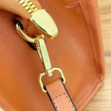 Street Elegant Letter Patchwork Zipper Bags