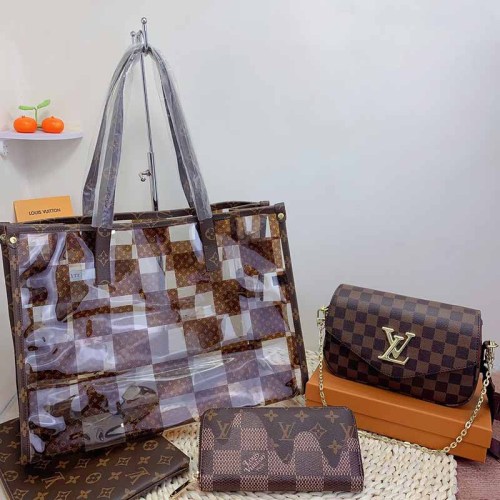Casual Street Letter Plaid Patchwork Chains Zipper Bags