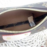 Vintage Elegant Letter Patchwork Zipper Bags