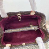 Vintage Elegant Letter Patchwork Zipper Bags