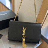 Casual Simplicity Letter Tassel Chains Bags