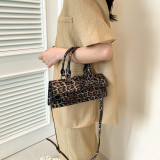 Casual Daily Leopard Patchwork Bags