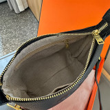 Casual Simplicity Solid Zipper Bags