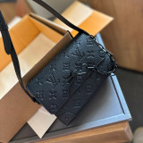 Casual Street Letter Patchwork Embossed Bags