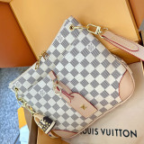 Casual Daily Plaid Metal Accessories Trim Patchwork Contrast Bags