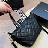 Casual Daily Letter Metal Accessories Trim Patchwork Bags