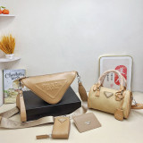 Casual Street Solid Color Patchwork Bags