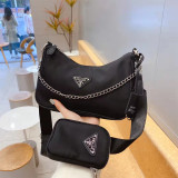 Casual Daily Letters Metal Accessories Trim Patchwork Bags