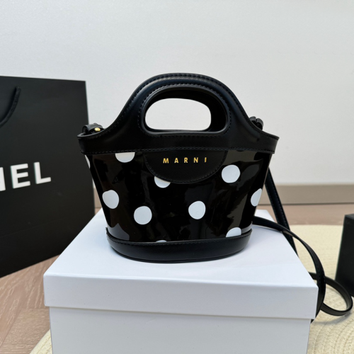 Casual Street Polka Dot Patchwork Contrast Bags