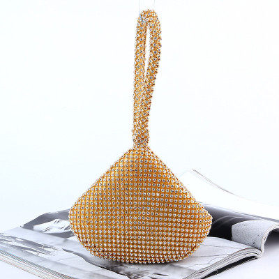 Fashion Rhinestone Split Joint Bags