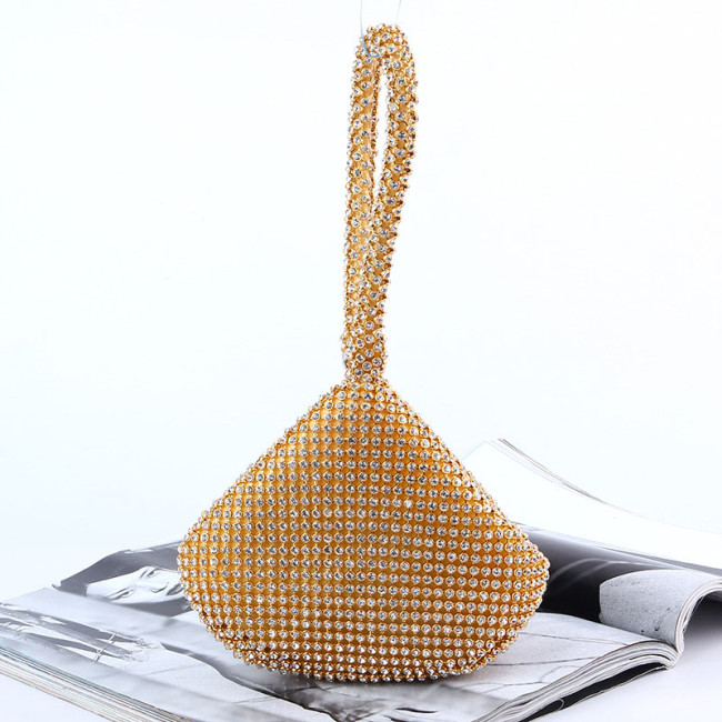 Fashion Rhinestone Split Joint Bags