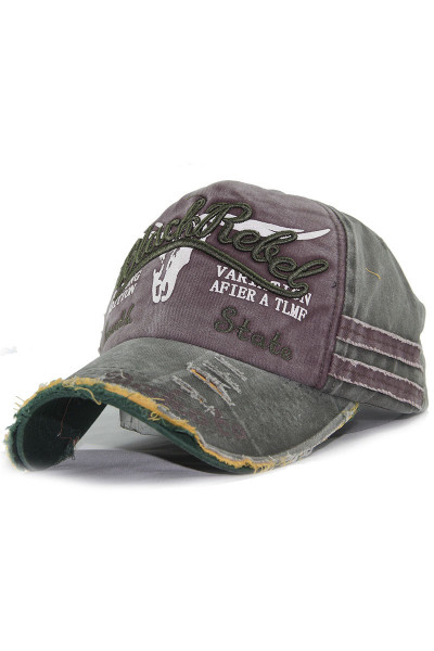Casual Sportswear Print Embroidered Make Old Split Joint Hat