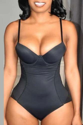 Fashion Sexy Solid Backless Bustiers
