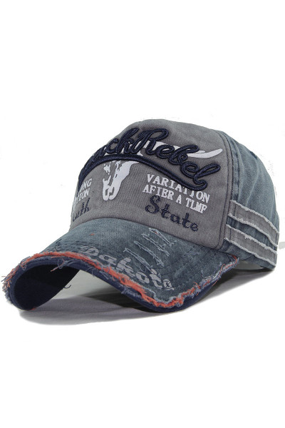 Casual Sportswear Print Embroidered Make Old Split Joint Hat