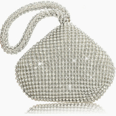 Fashion Rhinestone Split Joint Bags