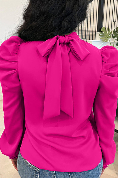 Fashion Casual Solid Basic Turtleneck Tops