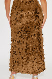 Sexy Solid Patchwork High Opening Straight Mid Waist Straight Else Bottoms