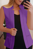 Casual Solid Cardigan Outerwear