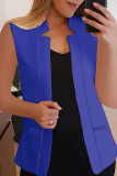 Casual Solid Cardigan Outerwear