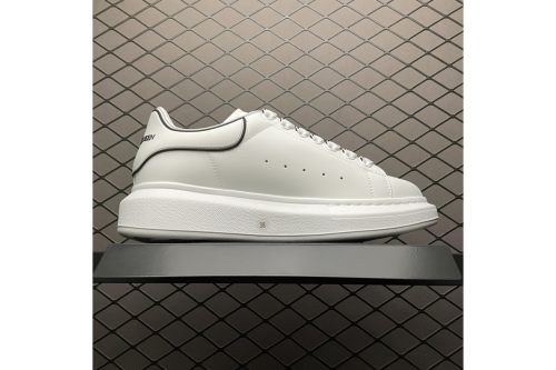 Alexander McQueen sole sneakers White sliver(SP Batch)