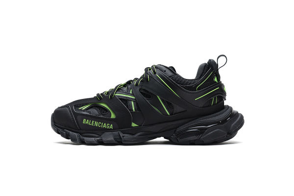 Blenciaga Track 2 Sneaker Black Green 568615 W2MA1 5610 SP BATCH