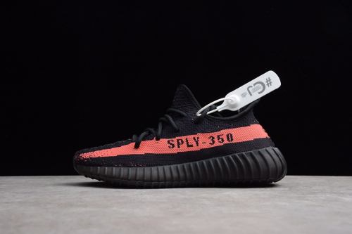 adidas spend Yeezy Boost 350 V2 Core Black Red(SP batch) BY9612