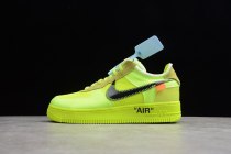 Nike Air Force 1 Low Off-White Volt AO4606-700 （SP batch）
