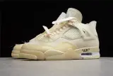 Air Jordan 4 Retro off-white sail (SP Batch) CV9388-100