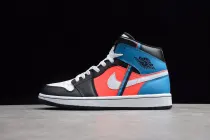 Jordan 1 Mid Tri Color Ribbons (GS) CV4891-001