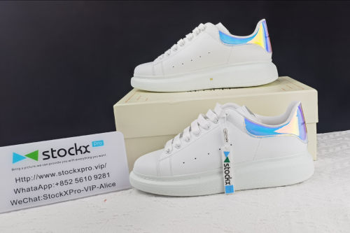 Alexander McQueen Sneaker White Blue  553770 9076(SP Batch)