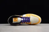 Jordan 1 Mid SE Lakers 852542-700