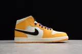 Jordan 1 Mid SE Lakers 852542-700