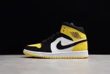 Air Jordan 1 Mid Yellow Toe Black 852542-071