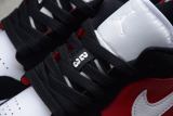 Jordan 1 Low Black White Gym Red (W) DC0774-016