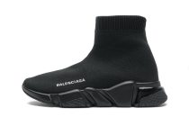 Balenciaga Speed Clear Sole Sneaker Black