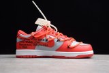 Nike Dunk Low Off-White University Red  CT0856-600（SP batch）