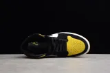 Air Jordan 1 Mid Yellow Toe Black 852542-071