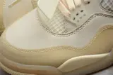 Air Jordan 4 Retro off-white sail (SP Batch) CV9388-100