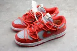 OFF White X Nike Dunk Low University Red CT0856-600
