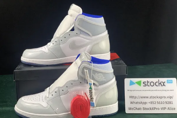 Jordan 1 Retro High Zoom White Racer Blue(SP Batch) CK6637-104